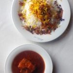 نثارپلو با گوشت