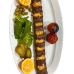 خوراک کباب کوبیده نگین دار